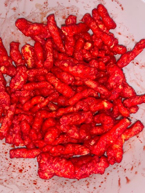 if you like anything spicy try this!!! extra hot cheetos add lime and cholula hot suace😝lmk what you think ✨ Extra Hot Cheetos, Spicy Chips Aesthetic, Chetos Flaming Hot Aesthetic, Hot Chips Aesthetic, Lime Hot Cheetos, Spicy Food Aesthics, Hot Cheetos Aesthetic, Hot Spicy Food, Spicy Cheetos