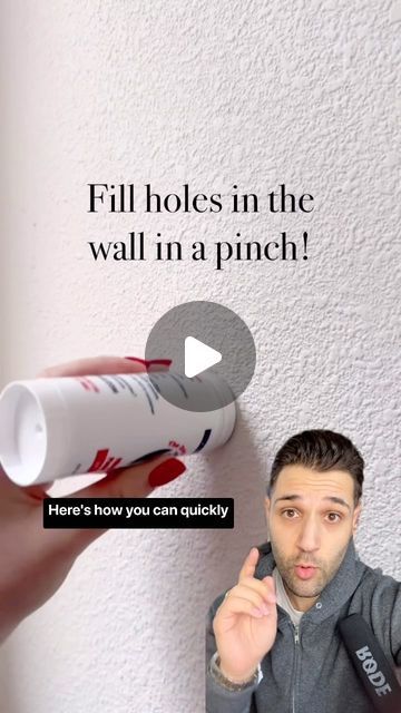 Danny Pogofsky on Instagram: "Here’s a super simple way to fix a hole in your drywall or plaster wall! 

Comment “patch” and I’ll DM you the link 🔗 

Share this video if you found it helpful ⬇️

Follow @danny.pogofsky for more homeowner hacks and tips

#homeownertips #homerepair #homemaintenance #diyhome #drywall" Patch A Hole In Drywall, How To Fix Drywall Hole, Fix Hole In Drywall Diy, How To Repair Large Hole In Drywall, Homeowner Hacks, How To Fix Big Holes In Drywall, Drywall, Plaster Walls, Super Easy