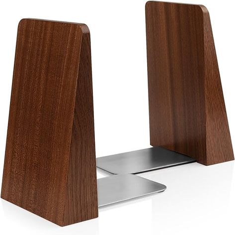 Amazon.com: Wood Handmade Book Ends to Hold Books Large Heavy Duty Bookends for Shelves Decorative Book End for Heavy Books : Home & Kitchen Wood Bookends, Wooden Bookends, Decorative Bookends, Wood Book, Book Ends, Handmade Book, Buy Wood, Handmade Books, Book Decor