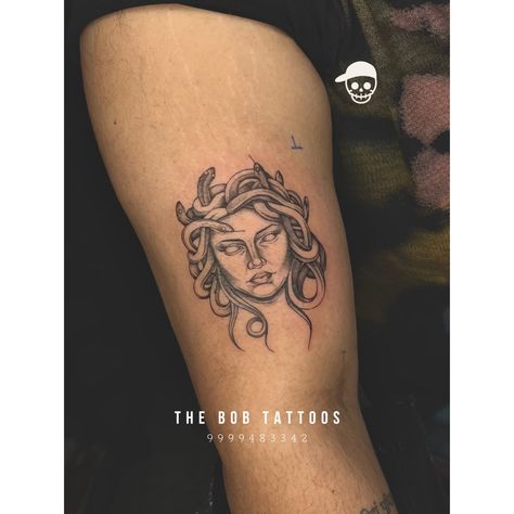 Medusa tattoos can have different meanings for different people. In Greek mythology, Medusa was a powerful figure with snakes for hair. Some people may get a Medusa tattoo to represent strength, protection, or even as a symbol of transformation. Others may simply find the imagery fascinating or visually appealing. Looking for a professional tattoo Artist in Noida ? Get a custom tattoo design that reflects your personality and style and for all we’re offering a special discount of 15% off on... Greek Mythology Medusa, Medusa Tattoos, Mythology Medusa, Medusa Tattoo, Different Meaning, Different People, Custom Tattoo Design, Professional Tattoo, Custom Tattoo