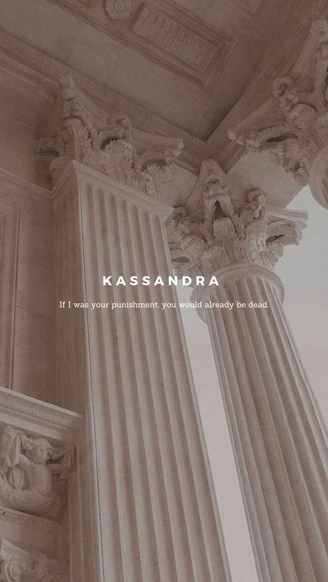 "If I was your punishment, you would already be dead" Badass Kassandra Quote from AC Odyssey on a Greek Temple Background Kassandra Core, Ac Odyssey Wallpaper, Ac Odyssey, Assassins Creed Odyssey Wallpaper, Assassin's Creed Odyssey Wallpaper, Assassin's Creed Kassandra, Assassins Creed Tattoo, Assassin's Creed Odyssey Kassandra, Assassin's Creed Wallpaper