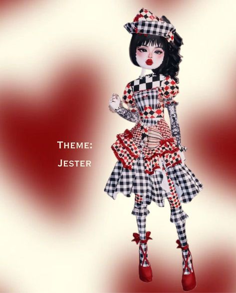 Jester Dress To Impress, Jester Dress, Casey Ho, Million Subscribers, Game Creator, Online Free Stuff, Million Followers, Body Acceptance, Personal Image