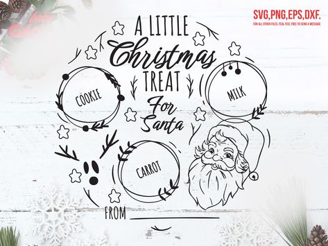 Cookies For Santa Svg Free, Santa Tray Cricut, Cookies For Santa Svg, Santa Cookie Tray Svg, Santas Cookies Plate Svg, Christmas Background Images, Cricut Christmas Ideas, Farm Kids, Christmas Vinyl