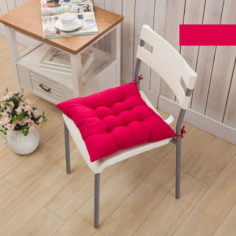 Cotton Seat Cushion Home Office Outdoor Square Soft Buttocks Chair Cushion Pad Decorative Pillows Tatami Futon, Dining Chair Pads, Rocking Chair Cushions, Kitchen Chair Cushions, Office Chair Cushion, Patio Chair Cushions, Bantal Sofa, Outdoor Chair Cushions, Indoor Chairs