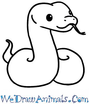 Snake Standing Up Drawing, Drawing Ideas Snake Easy, Snake Simple Drawing, Snake Easy Drawing, Snake Drawing Simple, Cute Snake Art, Easy Snake Drawing, Cute Snake Drawing, Snake Draw