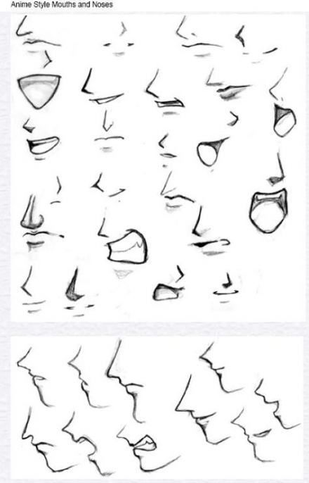 Tremendous Drawing Anime Characters Sketches Design Reference 35 Concepts  #anime #characters #design #drawing #reference #sketches #super Drawing Anime Characters Sketches, Manga Nose, Super Drawing, Anime Mouth Drawing, Sketches Design, Anime Mouths, Corak Menjahit, Mouth Drawing, Couple Drawing