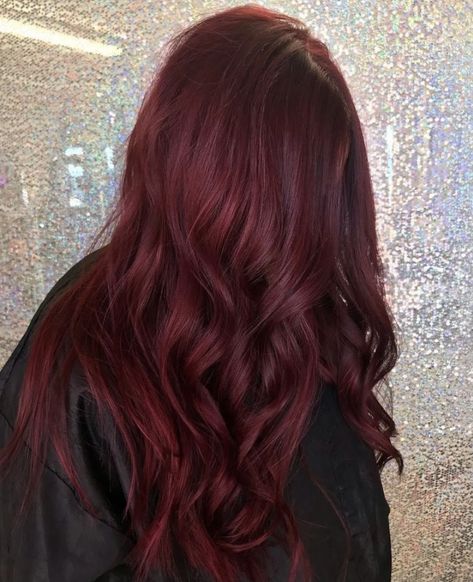 Shades Of Burgundy Hair, Wine Hair Color, Wine Red Hair, Wine Hair, Red Hair Inspo, Cherry Hair, Dark Red Hair, Shades Of Burgundy, Hair Color Auburn