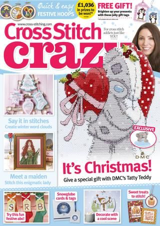 Cross stitch crazy christmas 2017 Cross Stitch Magazines, Cross Stitch Books, Quick Stitch, Stitch Book, Tatty Teddy, Christmas Fairy, Christmas 2014, Christmas 2017, Christmas Cross