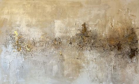 Wall Painting Techniques, Painting Texture, Gold Painting, Gold Leaf Painting, Textured Art, Acrylic Abstract, A Level Art, Contemporary Wall Art, Painting Abstract