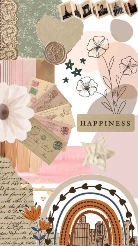 Boho collage #bohovibes #neutralaesthetic Boho Collage, Pretty Phone Wallpaper, Dots Wallpaper, Aesthetic Desktop Wallpaper, Wall Board, Aesthetic Collage, Art Drawings Simple, Flower Wallpaper, Wall Collage