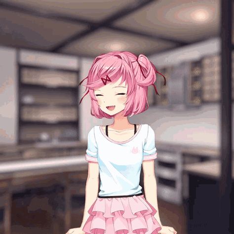 Natsuki Ddlc, Oki Doki, Doki Doki Literature Club, Psychological Horror, Cute Games, Doki Doki, Literature Club, World Of Books, Game Time