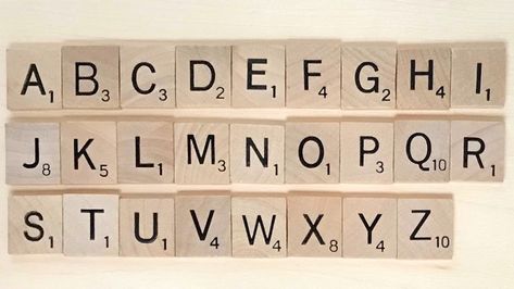 Tile Table Numbers, Giant Scrabble Tiles, Giant Scrabble, Font Finder, Word Finder, Scrabble Word, Letter Fonts, Tile Table, Scrabble Letters