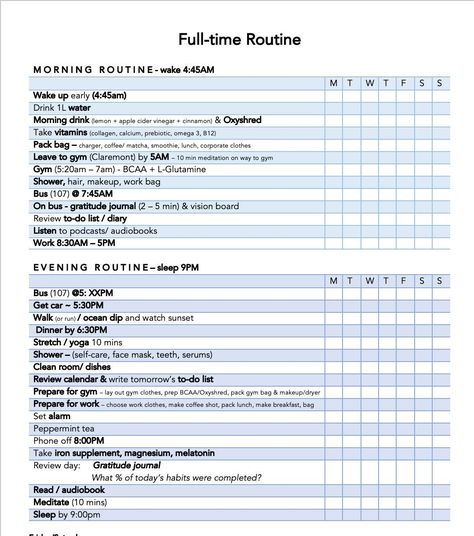 #Routine_Schedule #Daily_Routine_Schedule #Habit_Formation #Work_Productivity Daily Routine Schedule Template, Overcome Laziness, Daily Routine Schedule, Daily Routine Planner, Daily Schedule Template, Habit Formation, Week Schedule, Habit Tracker Bullet Journal, Work Goals