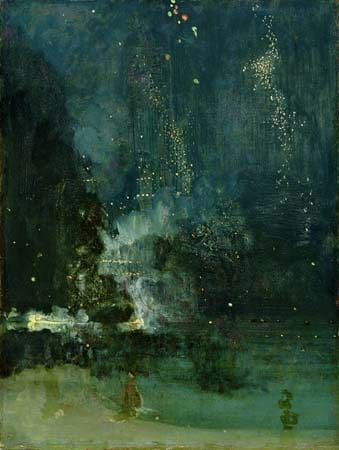 Artworks to see before you die: Volume five Nocturne Wallpaper, Nocturne In Black And Gold, Rocket Art, James Abbott Mcneill Whistler, James Mcneill Whistler, Detroit Institute Of Arts, Whistler, Great Artists, Black And Gold