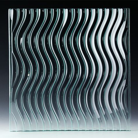 Contour Architectural Cast Glass is a great product for your build Wave Texture, Kiln Formed Glass, Glass Products, Glass Partition, Cast Glass, Flute Glass, Textured Waves, Soft Clothes, Organic Design