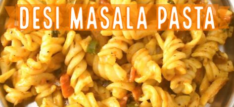 Desi Masala Pasta | Fusilli Pasta Recipe Pata Recipe, Fusilli Pasta Recipe, Chinese Pasta, Masala Pasta, Pasta Fusilli, Penne Pasta Recipes, Red Sauce Pasta, White Sauce Pasta, Fusilli Pasta