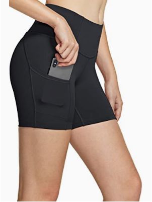 TSLA Women's High Waisted Bike Shorts, Workout Running Yoga Shorts with Pocket(Side/Hidden), Athletic Stretch Exercise ShortsWomen's High Waisted Bike Shorts, Workout Running Yoga Shorts with Pocket(Side/Hidden), Athletic Stretch Exercise Shorts Stretch Exercise, Exercise Shorts, Shorts Workout, Sports Shorts Women, Workout Running, Active Shorts, Yoga Shorts, Yoga Wear, Gym Wear