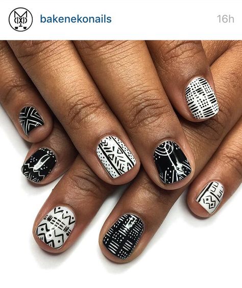 @bakenekonails African Nail Art, Roots Picnic, Finger Designs, Spirit Fingers, Mommy Fashion, Boho Nails, Hippie Nails, Inspired Nails, History Fashion