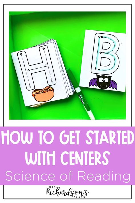 If launching literacy centers is part of your goals for implementing structured literacy, I have the perfect guide for you! I'm sharing my favorite tips on launching literacy centers so you'll see success in your kindergarten, first, and second grade classroom. I'm sharing my favorite teacher hacks and tips for science of reading literacy centers so you can meet readers where they are and move them forward. Read it today! Science Of Reading Centers, Second Grade Classroom, Structured Literacy, Guided Reading Activities, Guided Reading Lessons, Literacy Centers Kindergarten, Small Group Reading, Hacks And Tips, Phonics Instruction