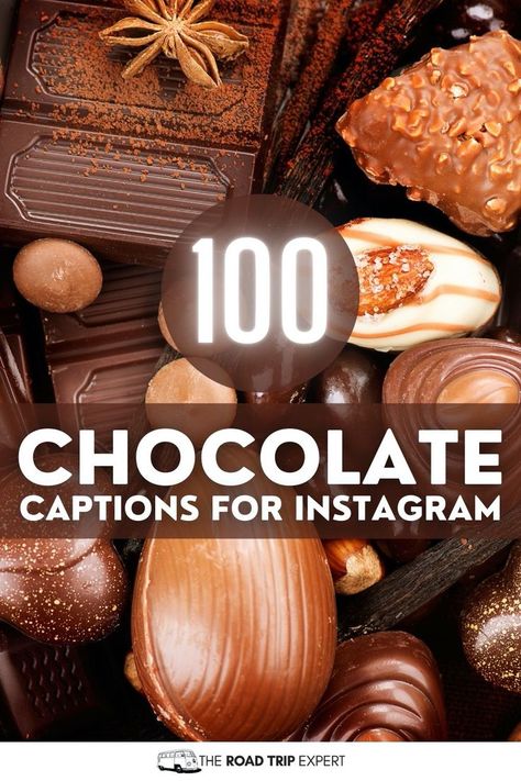 Chocolate Captions for Instagram Caption For Chocolate Lover, Chocolate Captions For Instagram, Chocolate Captions, Funny Chocolate Quotes, Cake Quotes Funny, Chocolate Puns, Cake Captions, Chocolate Lovers Quotes, Chocolate Balayage