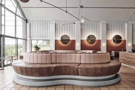 Gallery of Chandon Australia / Foolscap Studio - 5 Interior Design Colleges, Bar Design Awards, Australian Interior Design, Booth Seating, Interior Design Awards, 카페 인테리어 디자인, Lounge Bar, Banquette Seating, Yarra Valley