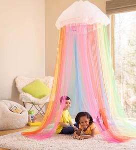 Rainbow Canopy, Dream Bright, Play Canopy, Adventures With Friends, Twinkly Lights, Under The Rainbow, Rainbow Room, Metal Canopy, Rainbow Bright