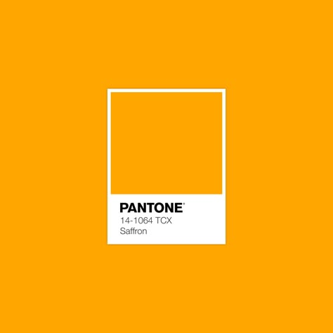 #Pantone Saffron #luxurydotcom Saffron Orange, Yellow Pantone, Pantone Swatches, Pantone Palette, Color Pantone, Pantone Colour Palettes, Color Inspo, Color Swatch, Color Stories