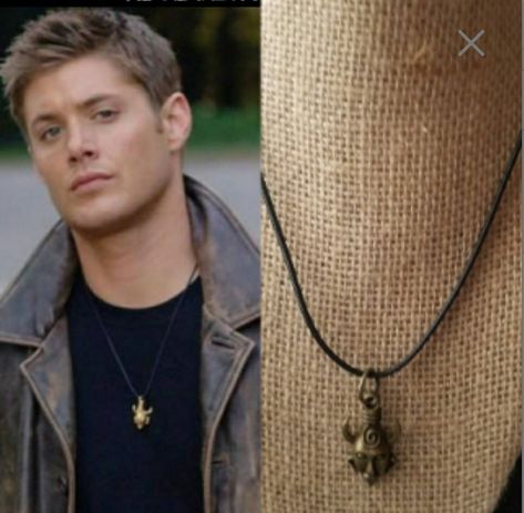 Supernatural pendant link in bio fathers day John Winchester Journal, Happy Birthday Sam, John Winchester, Treasure Hunter, Inspired Necklace, Sam Winchester, Jewelry Bag, Supply Chain, Journal Pages