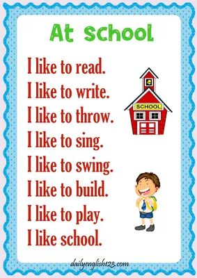 FREE DOWNLOAD READING WORKSHEETS Small Sentences For Kids, Kids Learning Activities Preschool, Reading Practice Worksheets, Playing With Kids, English Conversation For Kids, English Everyday, Phonics Reading Passages, English For Students, Phonics Cvc