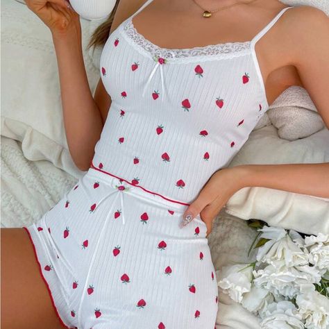 Super Cute And Stylish Ships In 5-10 Business Days Summer Pjs, Sleepwear Women Pajamas, Lace Suit, Satin Pj Set, Cute Sleepwear, Cute Pajama Sets, Summer Pajamas, Short Pj Set, Cute Pajamas