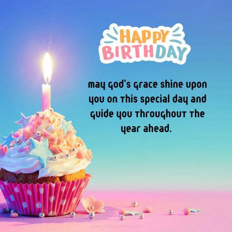 Religious Birthday Wishes: Birthdays are not only a celebration of life but also an opportunity to express gratitude for the gift of existence. Religious birthday wishes would infuse this celebration with spiritual significance, acknowledging the divine plan behind each year lived. These religious birthday wishes would go beyond mere well-wishing, connecting the celebrant to their faith and offering blessings for the year ahead. In this article, we explore a collection of religious birth... Spiritual Birthday Wishes For Him, Religious Birthday Wishes For Women, Prayer For Birthday Celebrant, Birthday Blessings Quotes, Religious Birthday Quotes, Biblical Birthday Wishes, Happy Birthday Religious, Spiritual Birthday Wishes, Religious Birthday Wishes