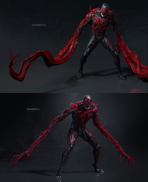 Grabber Symbiote Art - Spider-Man 2 (2023) Art Gallery Spiderman 2 Symbiote, Symbiote Art, Venom Character, Carnage Symbiote, Marvel Concept Art, Symbiote Spiderman, Symbiotes Marvel, Venom Comics, Marvel Superheroes Art