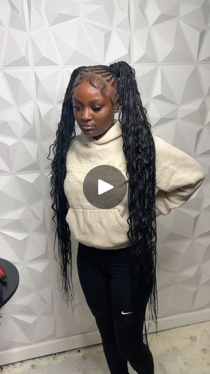 5.7K views · 2.4K reactions | long boho ponytails😍😍😍

Follow and Book!
•
•
•
•
•
•
•
•
•
•
•
•
•
(follow for more(@braidedbyadriana )
•
•
•
•
•
•
•
#braidideas #braidinspo #braiders #kcbraider #knotlessbraids #instagram #stitchbraids #neatbraider #reels #viralreels #viral #hairstyles #youngentrepreneur #entrepreneur #hair #inspo 
#kcbraider #braidedbyadriana #aliciakeysbraids #smallfeedinbraids #stitchbraids #kcbraiders #feedinponytail | ✨TheBraidGoat✨ | JT · OKAY (Remix) Small Feed In Braids, Alicia Keys Braids, Feed In Ponytail, Stitch Braids, 10k Views, Follow For More, Hair Inspo, Braids, Hairstyles