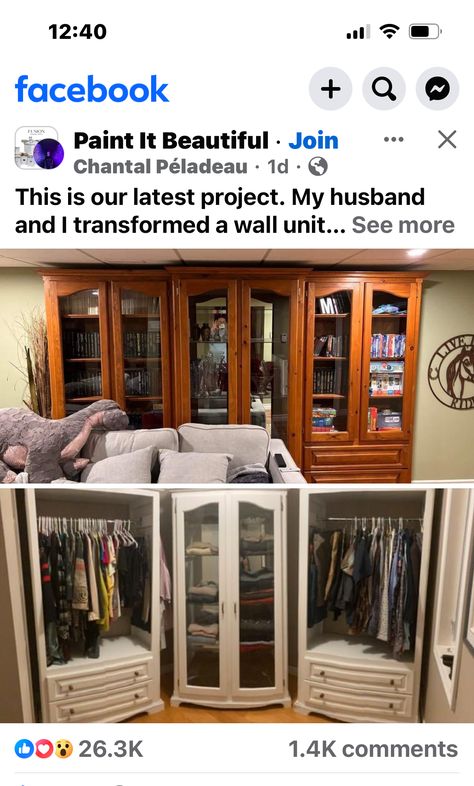 Closet Renovation, Closet Remodel, Diy Furniture Renovation, Closet Makeover, Furniture Repair, Furniture Renovation, Furniture Hacks, Repurposed Furniture Diy, Refurbished Furniture