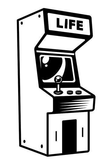 Arcade Game Tattoo, Game Of Life Tattoo, Life Is A Game Tattoo, Arcade Tattoo, Old School Flash Tattoo, Flash Tattoo Ideas, Wrist Tattoo Designs, Minimalist Tattoo Ideas, P Tattoo