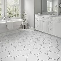 Hexagon Mosaic Tile Bathroom, Hex Tiles Bathroom, Mosaic Bathroom Tile, Bathroom Showers, Fireplace Facade, Hexagon Mosaic Tile, Hexagon Tile, Floor Tile Design, Kitchen Backsplashes