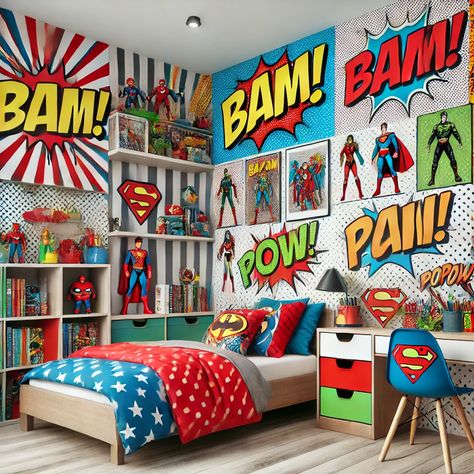 "Superhero-Themed Kids Room Design | Fun & Adventurous Bedroom Ideas for Kids"

Kids Room Decor, Superhero Room Ideas, Boys Bedroom Design, Adventure Theme Room, Kids Room Inspiration, Viral Pinterest Decor Ideas, Trending Kids Bedroom. Adventure Theme Room, Superhero Room Ideas, Room Ideas Boys, Bedroom Ideas For Kids, Themed Kids Room, Superhero Room, Boy Bedroom Design, Adventure Theme, Kids Room Inspiration