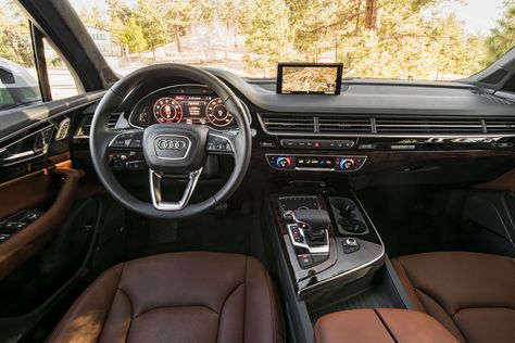 2017 Audi Q7 30T Quattro cockpit Audi Q5 Interior, Audi Q7 Black, Audi Q7 Interior, Audi Suv Interior, Audi Q7 Quattro, Audi Q7 2015, Audi Q7 S Line, Audi Q3 2016, Audi Q5 2010