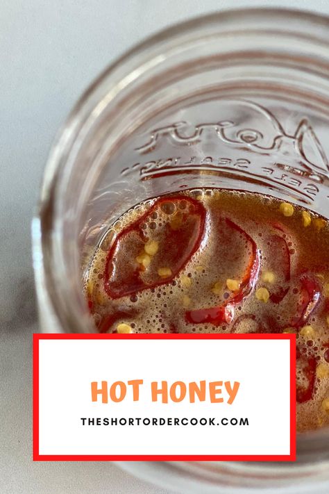 Fresno Peppers Recipes, Fresno Chili Peppers Recipes, Hot Pepper Honey Recipe, Chili Infused Honey, Spicy Hot Honey Recipe, Fried Chicken Biscuits, Honey Hot Sauce, Habanero Peach Hot Sauce, Fermented Ghost Pepper Hot Sauce Recipe