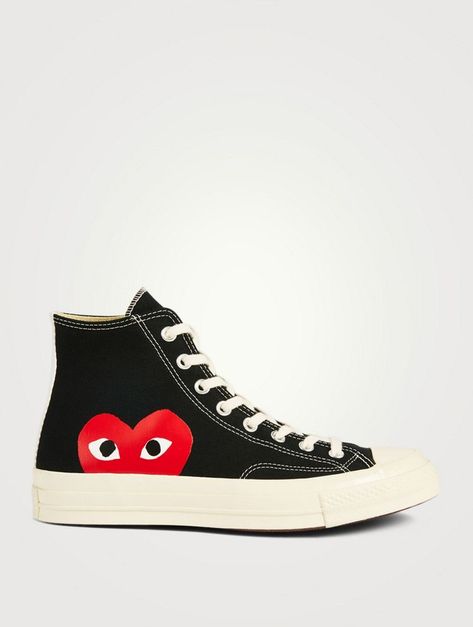 Converse Cdg, Converse X Cdg, Comme Des Garcons Play Converse, Converse X Comme Des Garcons, Converse Play, Converse Comme Des Garcons, Baskets Converse, Play Converse, Chuck Taylor 70