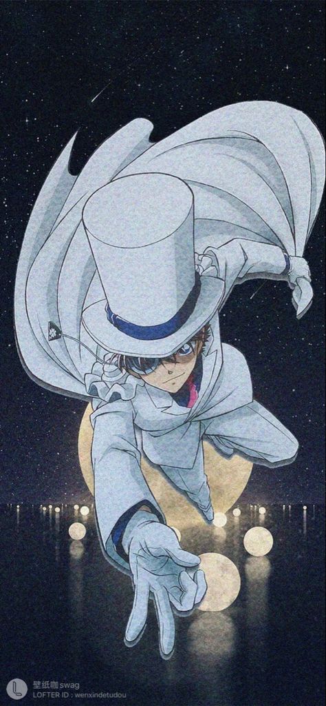 Kaito Kuroba, Magic For Kids, Magic Kaito, Kids Wallpaper, Inuyasha, Detective Conan, Anime Fanart, Detective, Manga Anime