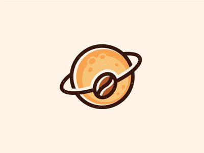 Cosmic Coffee Kopi Starbucks, Coffee Planet, Cosmos Logo, Beans Image, Logo Design Coffee, Planet Logo, Coffee Tips, Coffee Icon, Coffee Shop Logo