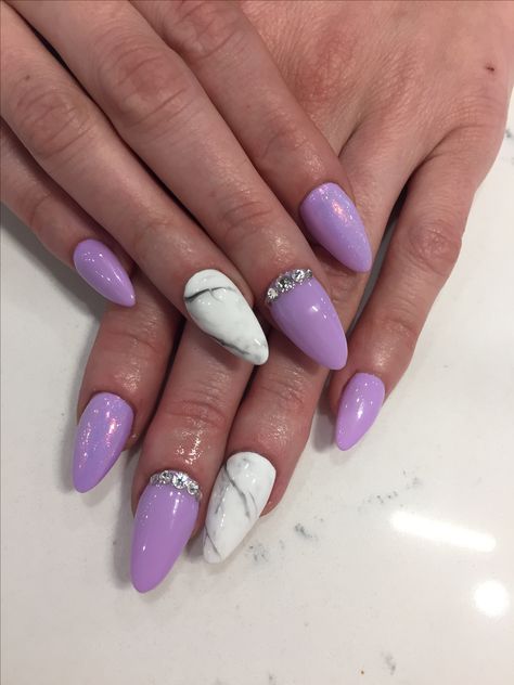 Marble nails Marble Nails, Purple Nails, Purple Wedding, Girly Photography, Different Shapes, Wedding Nails, Nail Care, Different Styles, Different Colors