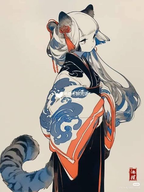 Serpent Character Design, Tiger Character Design, Japon Illustration, Next Tattoo, 캐릭터 드로잉, Celebrity Tattoos, Dessin Adorable, 영감을 주는 캐릭터, Art Anime