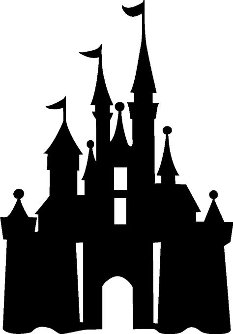 Disney Castle Clipart, Disney Castle Outline, Castle Outline, Castillo Disney, Walt Disney Castle, Disney Castle Silhouette, Disney Castle Svg, Silhouettes Disney, Castle Png