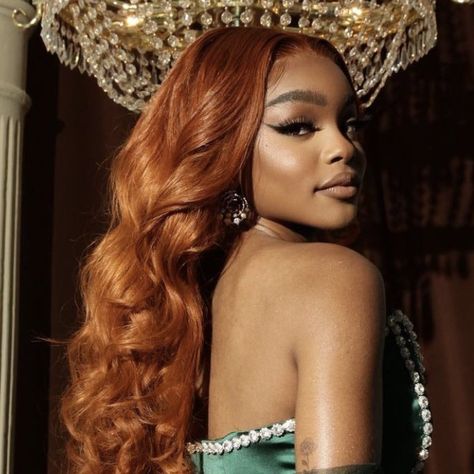 Halle Bailey Ginger Hair, Marasi Martin, Gala Hairstyles Black Women, Marsi Martin, Marsai Martin Outfit, Marsai Martin, Black Celebrities, Birthday Shoot, Pretty Ppl