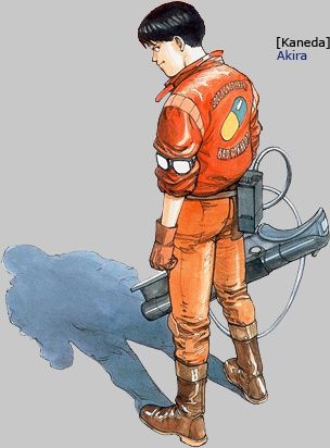 Kaneda (Akira) - What's there to say? SO classic. Kaneda Akira, Akira Characters, Characters Profile, Akira Film, Akira Tetsuo, Akira 1988, Otomo Katsuhiro, Shotaro Kaneda, Akira Kaneda