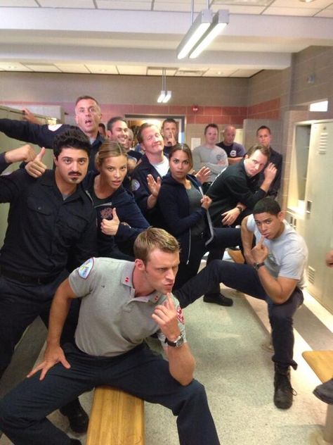 lauren german / jesse spencer / monica raymund / taylor kinney / chicago fire Chicago Crossover, Monica Raymund, Taylor Kinney Chicago Fire, Chicago Justice, Chicago Fire Department, Jesse Spencer, Lauren German, Chicago Family, Chicago Shows