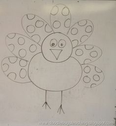 easy directed drawing activity with pencils, sharpies, and crayons Turkey Directed Drawing Kindergarten, Turkey Directed Drawing For Kids, Directed Drawing Turkey, Easy Directed Drawing, Thanksgiving Drawings, November Art, Kindergarten Drawing, Preschool Thanksgiving, Third Grade Art