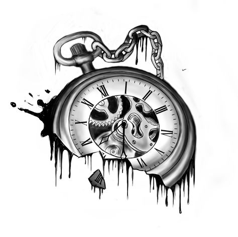 Tattoo Trends 2023, Clock Face Tattoo, Grey Wolf Tattoo, Ink Magic, Watch Tattoo Design, Tattoo Catalog, Mechanic Tattoo, Gangsta Tattoos, Black White Tattoos